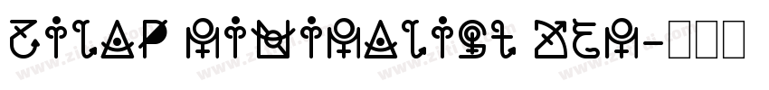 Zilap Minimalist DEM字体转换